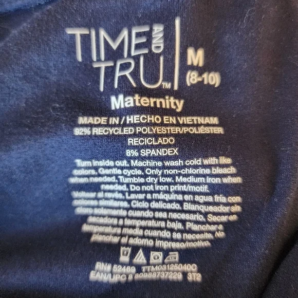 Mama Vibes Navy Blue T-Shirt - Picture 2 of 2